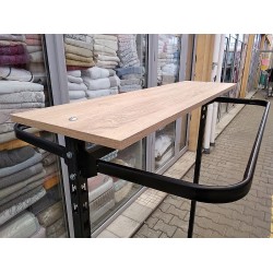 Стійка для одягу L1.0 H1.4 (дві дуги +полиця)